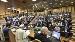 Pope Francis made his remarks on synodality during an annual meeting for moderators of international associations of the faithful, ecclesial movements, and new communities, organized by the Dicastery for Laity, Family and Life on June 13, 2024. / Credit: Vatican Media