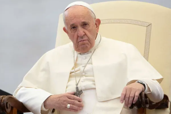 Pope Francis in St. Peter's Square Nov. 13, 2019. Credit: Daniel Ibanez/CNA.