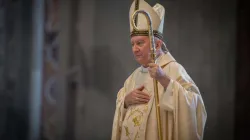 Cardinal Pietro Parolin, pictured in St. Peter's Basilica Oct. 3, 2015. Credit: Mazur/catholicnews.org.uk.