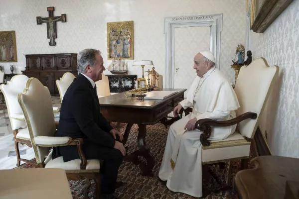 Pope Francis Meets World Food Program Head as Agency Warns about Child Hunger