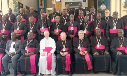 Members of the envisaged Association of Catholic Bishops' Conferences of Malawi, Zambia and Zimbabwe (ACBC-MAZAZI) and Apostolic Nuncio in Zambia and Malawi, Archbishop Gian Luca Perici (in white). Credit: Episcopal Conference of Malawi (ECM)