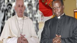 On December 12, 2019, Pope Francis (left) appointed Bishop Stephen Ameyu of Torit Diocese (right) as the new Archbishop of Juba in South Sudan