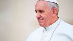 Pope Francis, pictured on April 17, 2013. Credit: Mazur/catholicnews.org.uk.