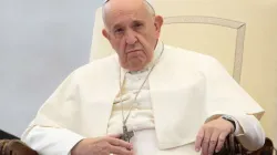 Pope Francis in St. Peter's Square Nov. 13, 2019. Credit: Daniel Ibanez/CNA.