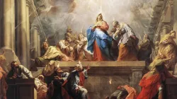 Pentecost painting. / Credit: Public domain