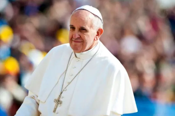 Pope Francis, pictured April 17, 2013. Credit: Mazur/catholicnews.org.uk.