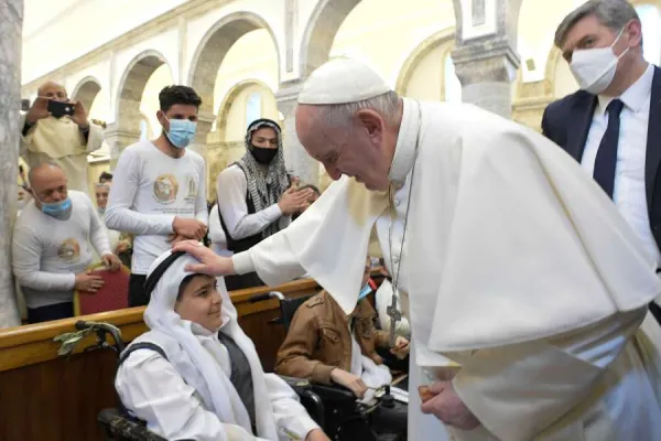 "Terrorism and death never have the last word": Pope Francis in the Nineveh Plains