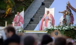 Pope Francis presides over Holy Mass on Gaudete Sunday on the island of Corsica, Sunday, Dec. 15, 2024 / Credit: Daniel Ibáñez/CNA