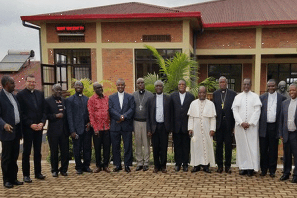 Members of the Standing Committee of the Association of Episcopal Conferences of Central Africa (ACEAC)