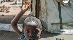 An IDP camp in Mozambique. Credit: ACN