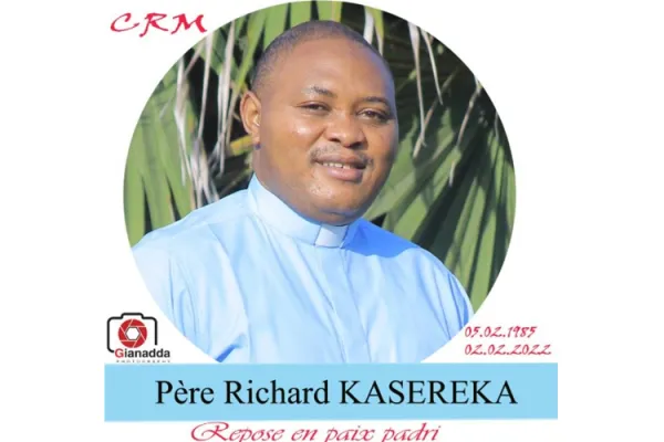 The late Fr. Richard Masivi Kasereka, CRM. Credit: Clerics Regular Minor