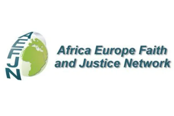 Logo Africa Europe Faith and Justice Network (AEFJN).