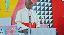 Fridolin Cardinal Ambongo of DRC's Kinshasa Archdiocese. Credit: Courtesy photo