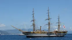 The Amerigo Vespucci Italian naval ship. / Credit: Superchilum, CC BY-SA 4.0, via Wikimedia Commons