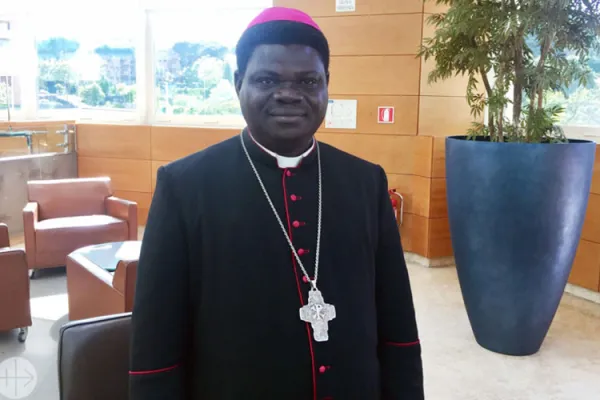 Bishop Wilfred Chikpa Anagbe of Nigeria's Makurdi Diocese. Credit: Aid to the Church in Need (ACN)