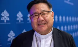 Bishop Paul Kyung Sang Lee is auxiliary bishop of Seoul and general coordinator for WYD Seoul 2027. / Credit:  Daniel Ibáñez/CNA