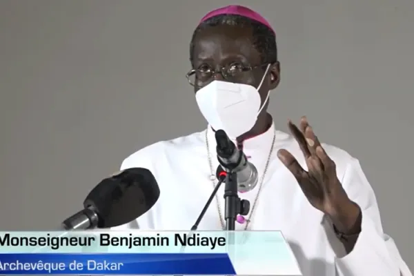 Archbishop Benjamin Ndiaye of Senegal's Dakar Archdiocese/ Credit: Courtesy Photo
