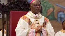 Archbishop Alfred Adewale Martins of Nigeria's Lagos Archdiocese. Credit: Lagos Archdiocese