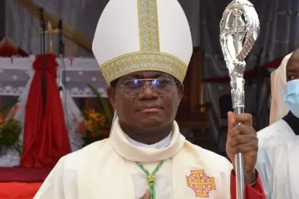 Bishop José-Claude Mbimbi Mbamba of DR Congo's Boma Diocese. Credit: Diocese of Boma