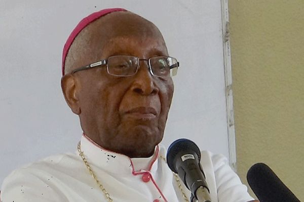 The Archbishop Emeritus of Lome, Philippe Fanoko Kossi Kpodzro.