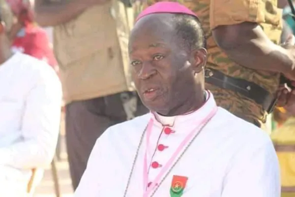 Bishop Lucas Kalfa Sanou of Burkina Faso’s Banfora Diocese who was among other citizens of the West African nation conferred with Presidential Awards Thursday, December 10. / Facebook Page Diocese of Banfora.