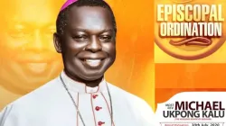 Bishop Michael Kalu Ukpong, appointed Bishop of Nigeria’s Umuahia Diocese on 1 November 2022. Credit: Courtesy Photo