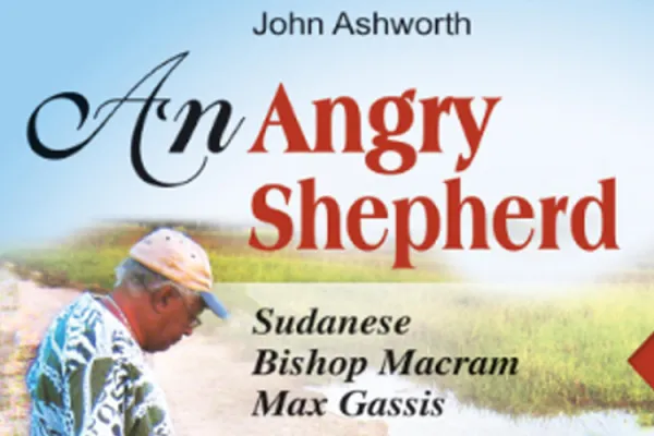 The cover of the book "Angry Shepherd" by John Ashworth