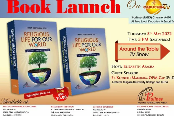 Psoter announcing the May 5 book launch. Credit: Pauline Publications Africa