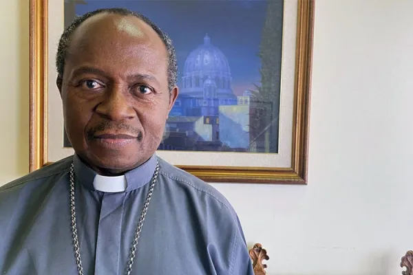 Archbishop Inácio Saúre of Nampula Archdiocese, President of the Episcopal Conference of Mozambique (CEM). Credit: Vatican Media
