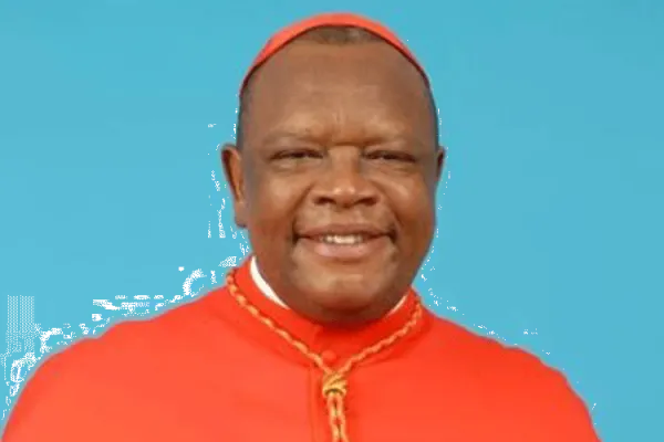 Fridolin Cardinal Ambongo, Archbishop of Kinshasa in the Democratic Republic of Congo (DRC).