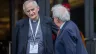 Cardinal Matteo Zuppi (left) arrives at the Vatican for Synod on Synodality meetings on Oct. 10, 2024. The Vatican announced on Monday, Oct. 14, that the cardinal returned to Moscow to meet with Russian authorities as part of the peace mission entrusted to him by Pope Francis. / Credit: Daniel Ibañez/CNA