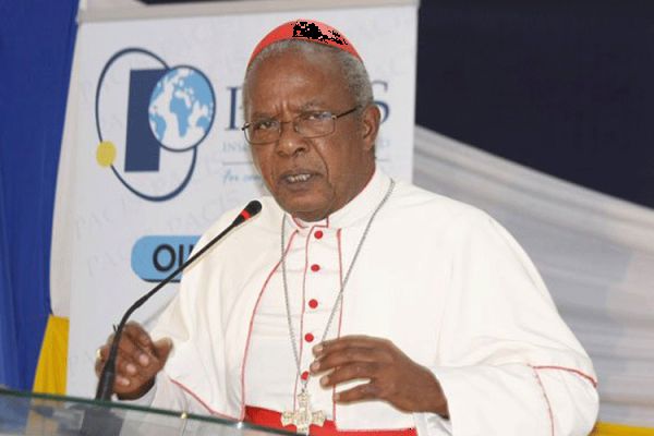 John Cardinal Njue, Archbishop of Nairobi, Kenya.