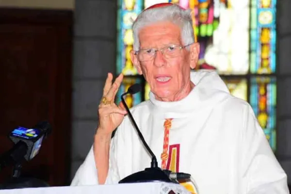 Maurice Cardinal Piat of Port Louis Diocese in Mauritius. Credit: Port Louis Diocese