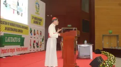 Luis Antonio Cardinal Tagle addressing delegates of the 20th AMECEA Plenary Assembly in Dar es Salaam, Tanzania on 11 July 2022. Credit: ACI Africa