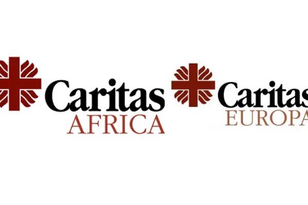 Official Logos for Caritas Africa and Caritas Europe. Credit: Courtesy Photo