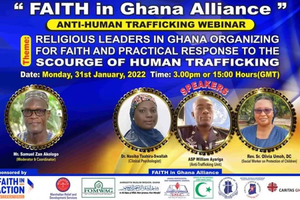 Stakeholders “must come together” to Combat Human Trafficking: Catholic Nun in Ghana