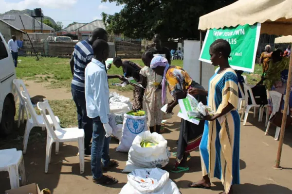 Caritas South Sudan Provides Seeds to Thousands of Households, Plans for Training