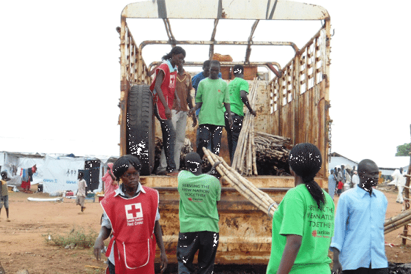 Caritas South Sudan volunteers at a past event / Caritas South Sudan Facebook