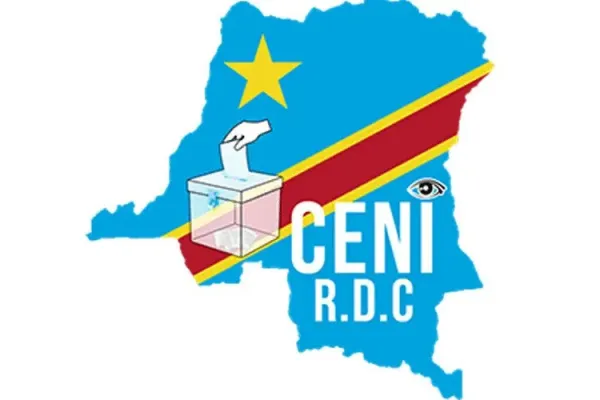 Logo of the Independent National Electoral Commission (CENI) in DR Congo. Credit: CENI