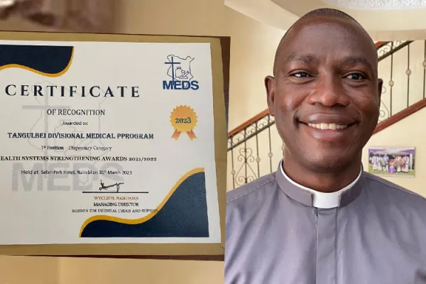 Catholic Mission Dispensary Serving Marginalized in Kenyan Diocese Wins National Award