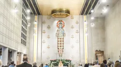 Our Lord Christ the King parish in Cincinnati, Ohio, was the first in the world to have a church with that name. An earlier church building gained that distinction in 1926. This is a photo of the current church, built in the 1950s. Courtesy of Amber Dawson