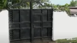 The gates of Lubiriha Secondary School in Uganda that was attacked on 16 June 2023. Credit: Courtesy Photo