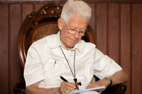 Maurice Cardinal Piat, Bishop Emeritus of Port-Louis in Mauritius. Credit: Port Louis Diocese