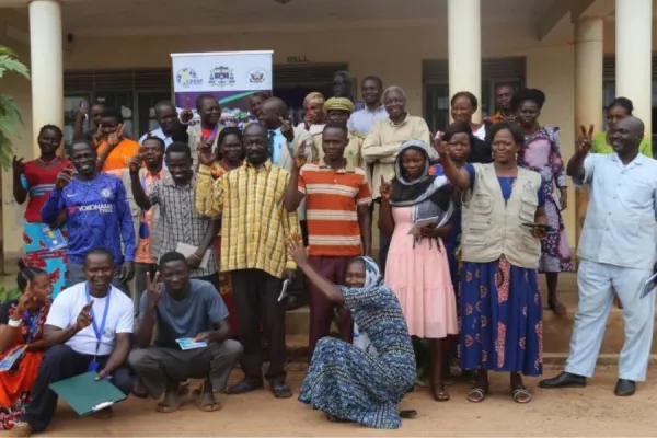 Some beneficiaries of the peacebuilding training that the Catholic Organization for Development and Peace (CODEP), the social wing of the Catholic Diocese of Tombura-Yambio (CDTY)organized. Credit: CDTY