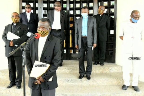 Bishops in Congo Brazzaville after meeting with  Prime Minister, Clement Mouamba Tuesday, June 2.