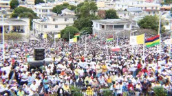 Congregation gathered for Mass in Mauritius / ACI Africa