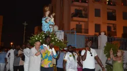 The procession of “Our Lady of Trapani” in La Goulette, Tunis, Tunisia, on Aug. 15, 2024. / Credit: Sts. Augustine and Fidelis Parish in La Goulette, Tunis