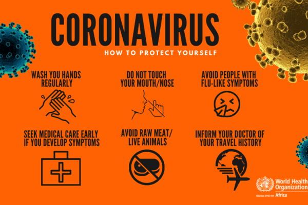 Measures Prescribed by the World Health Organization (WHO) to avoid the spread of COVID-19