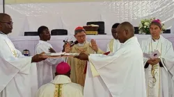 Luis Antonio Cardinal Tagle during the January 28 Episcopal Ordination of Bishop Osório Citora Afonso. Credit: Nacala Diocese