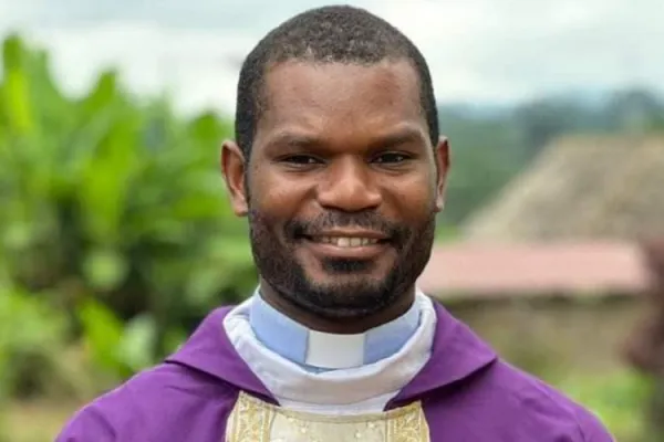 Fr. René Gaston Ayihi Tsimi. Credit: Obala Diocese